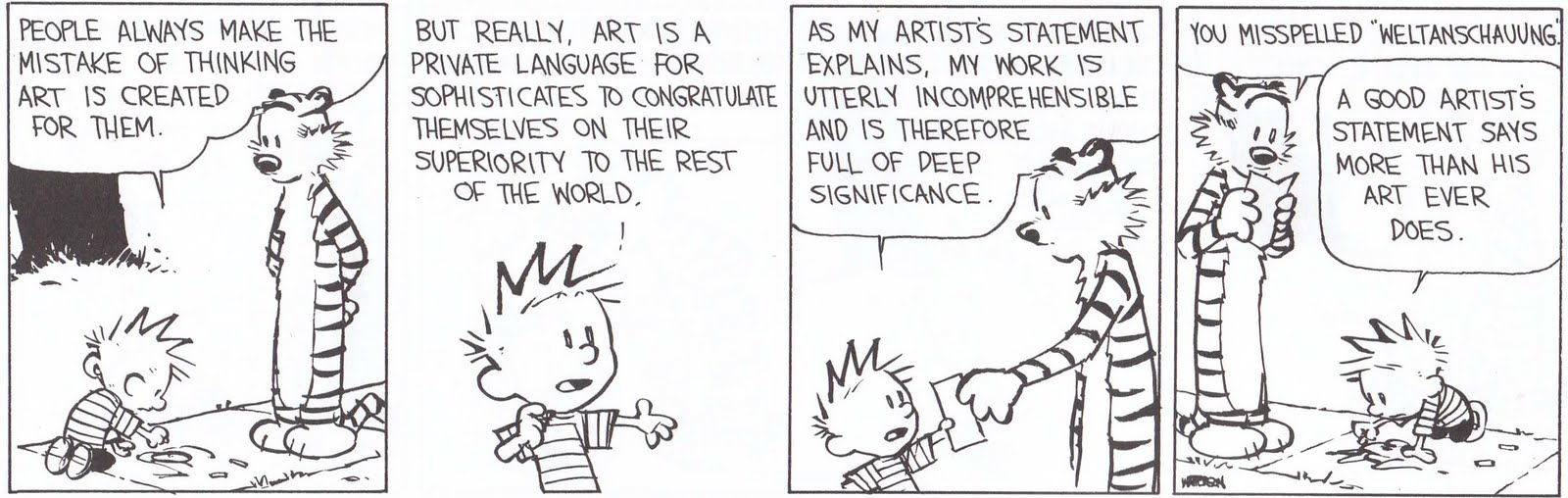 Teaching Philosophy with Calvin and Hobbes » Philosophy For Children at  Tufts